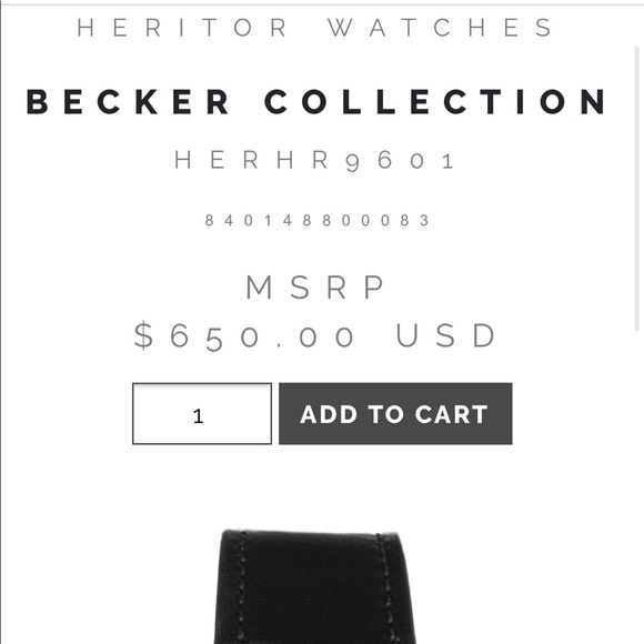 heritor automatic becker